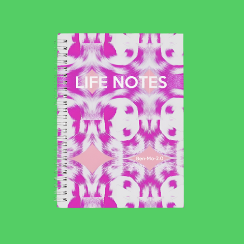 'Life Notes' Spiral Notebook