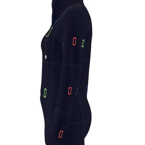 ‘Blackout' Hoodie Dress