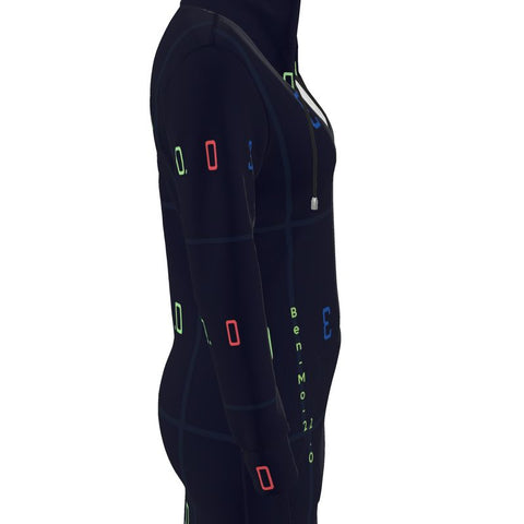 ‘Blackout' Hoodie Dress