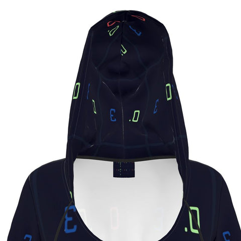 ‘Blackout' Hoodie Dress