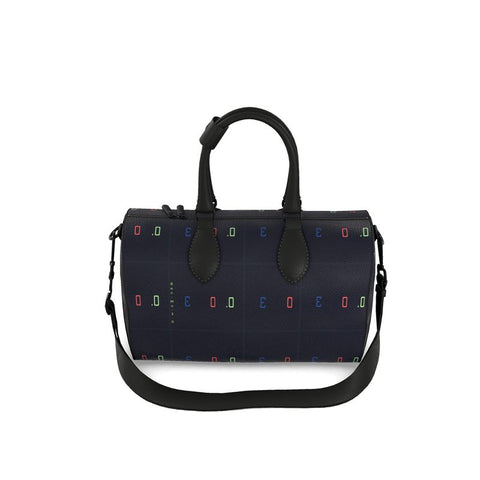 'Blackout' Mini Duffle Leather Bag