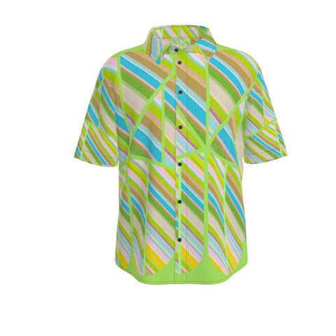 'Clover Striper' Short Sleeve Shirt