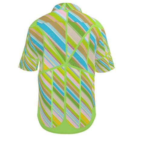'Clover Striper' Short Sleeve Shirt