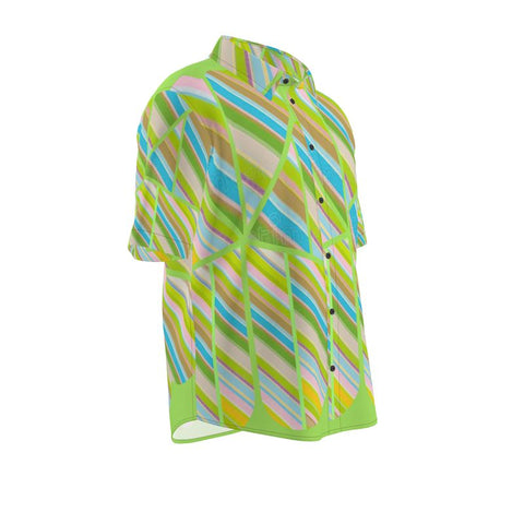 'Clover Striper' Short Sleeve Shirt