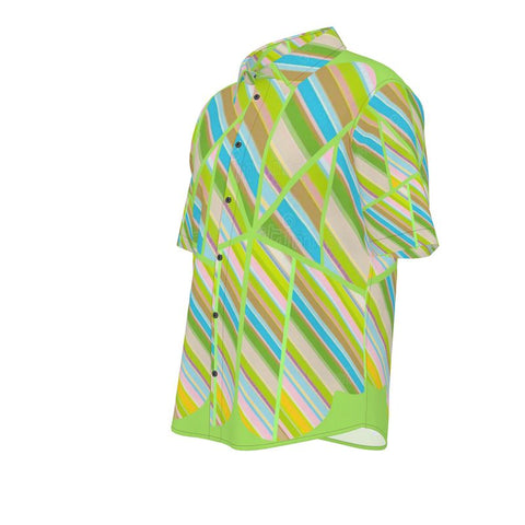 'Clover Striper' Short Sleeve Shirt