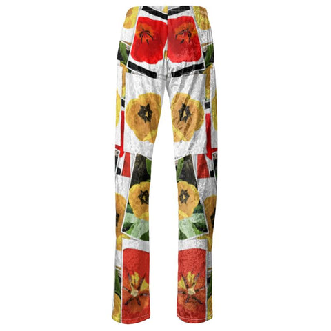 'Dua Tulipa' Snapshots Women's Trousers
