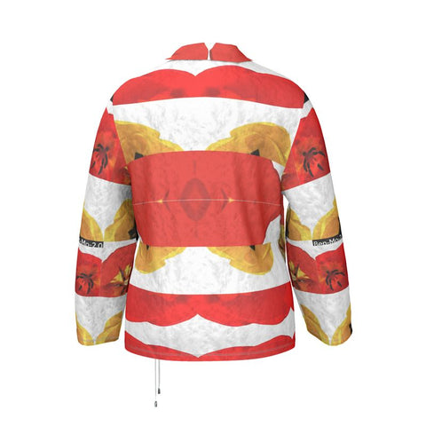 'Dua Tulipa' Snapshots Wrap Blazer