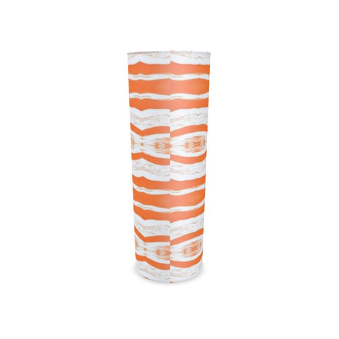 BM2-Casa 'Orange Swirl' Hi-Ball Glass