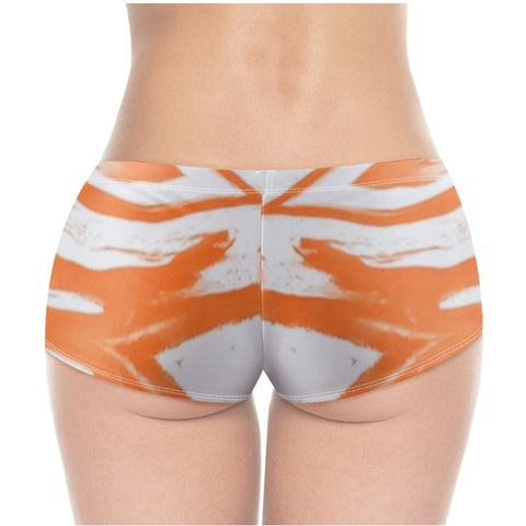 'Orange Swirl' Hot Pants
