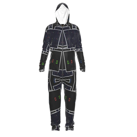 'Blackout-Blueprint' Hazmat Suit