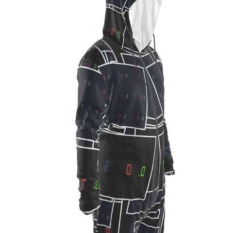 'Blackout-Blueprint' Hazmat Suit