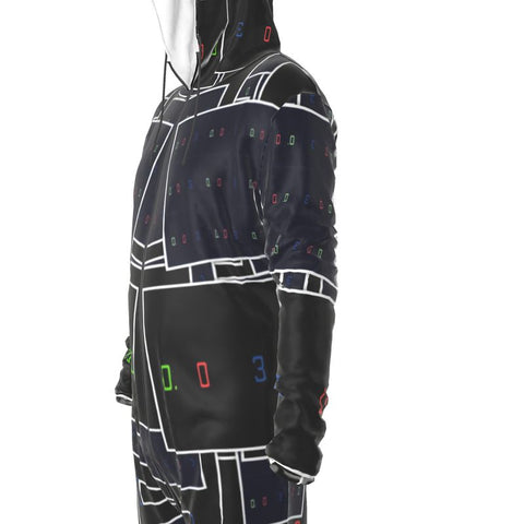 'Blackout-Blueprint' Hazmat Suit