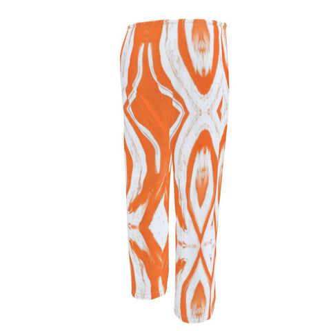 'Orange Swirl’ Unisex Wide Leg Lounge Pants
