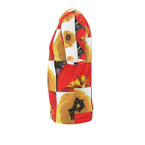 CaringKind ‘Dua Tulipa' Cut & Sew Men's T-shirt