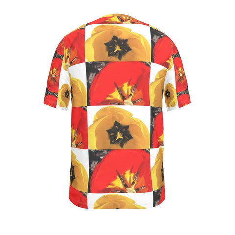 CaringKind ‘Dua Tulipa' Cut & Sew Men's T-shirt