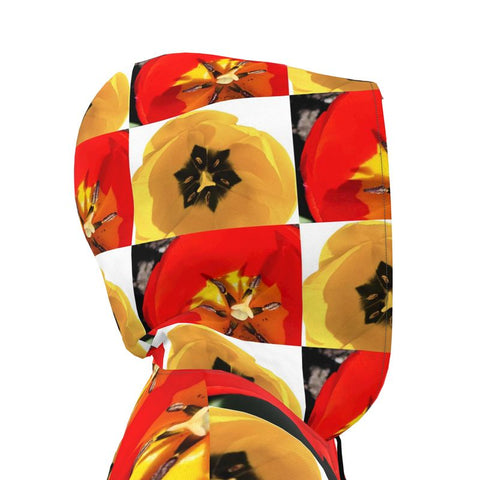 'Dua Tulipa' Women's Hooded Mac Raincoat