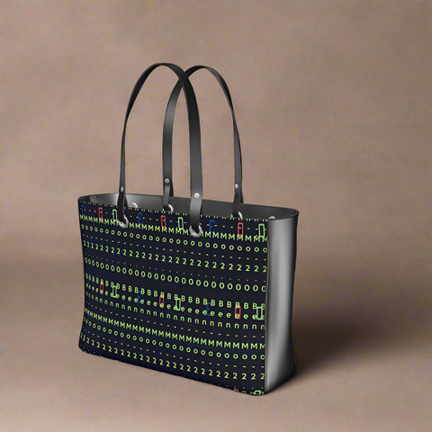 'Blackout' Leather Handbag