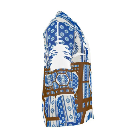 'The Ben' Regency Tattered Men's Luxury Lunge Shirt