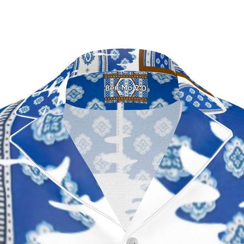 'The Ben' Regency Tattered Men's Luxury Lunge Shirt