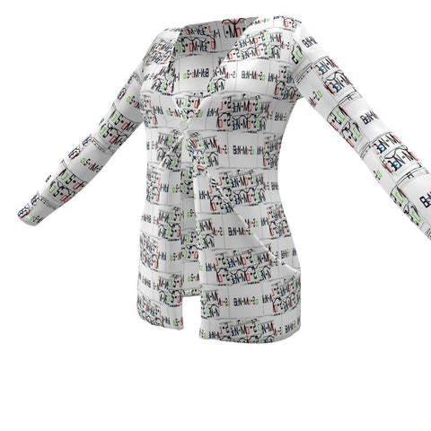'Logo' Ladies Cardigan w\ Pockets