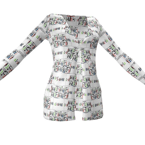 'Logo' Ladies Cardigan w\ Pockets