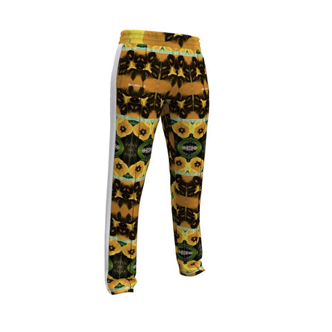'Dua Tulipa' Nero Amarillo Men's Tracksuit Trousers