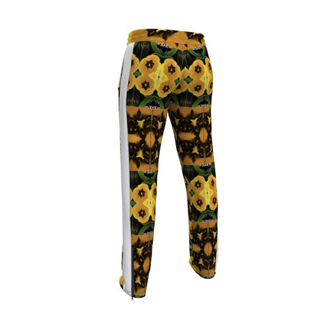 'Dua Tulipa' Nero Amarillo Men's Tracksuit Trousers