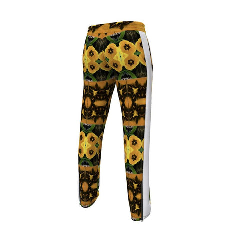 'Dua Tulipa' Nero Amarillo Men's Tracksuit Trousers