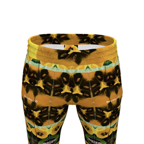 'Dua Tulipa' Nero Amarillo Men's Tracksuit Trousers