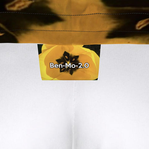 'Dua Tulipa' Nero Amarillo Men's Tracksuit Trousers