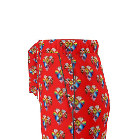 ‘American Dreams Red’ Women's Luxury Pajama Trousers
