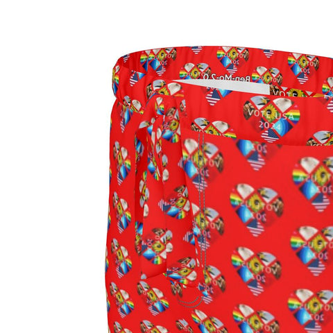 ‘American Dreams Red’ Women's Luxury Pajama Trousers