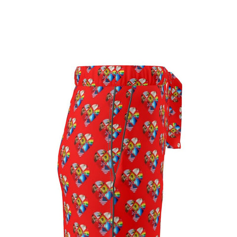 ‘American Dreams Red’ Women's Luxury Pajama Trousers