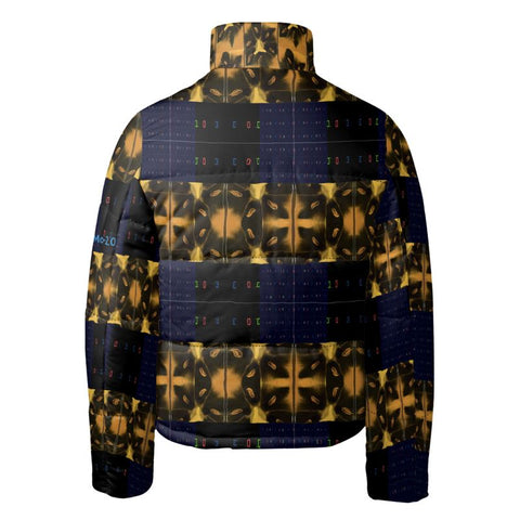 CaringKind ‘Blackout-Blueprint' Stamen Puffer Jacket