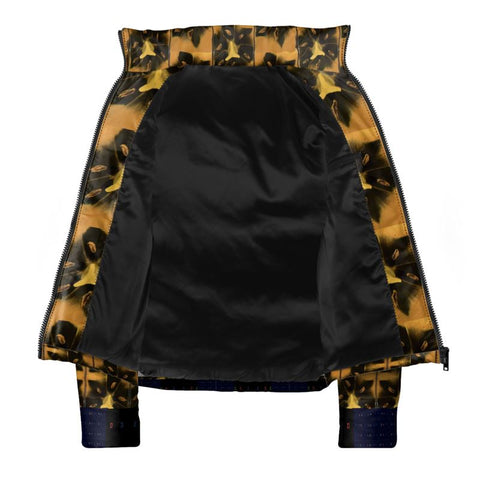 CaringKind ‘Blackout-Blueprint' Stamen Puffer Jacket