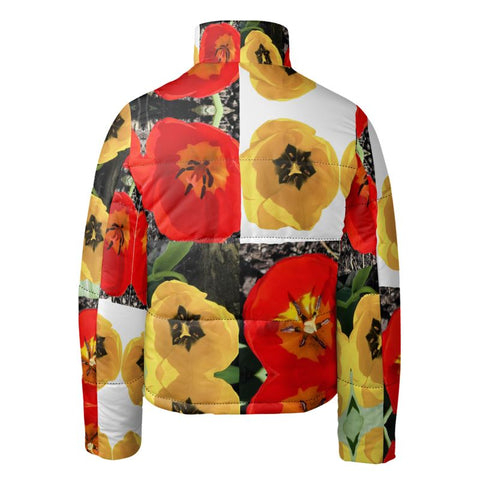 'Dua Tulipa' Men's Puffer Jacket