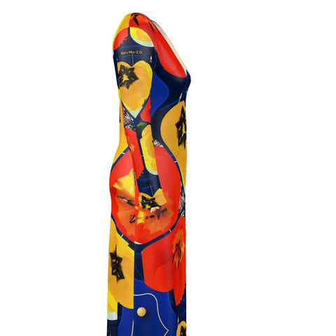 'Les Fleurs au Voyage' Ladies Maxi Cardigan