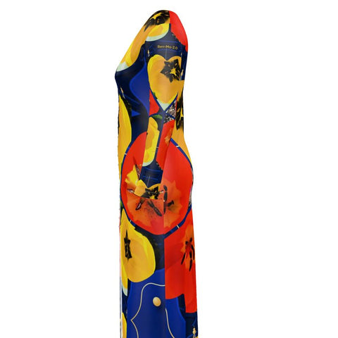 'Les Fleurs au Voyage' Ladies Maxi Cardigan