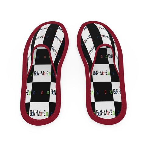 'Logo Juxtapositions' Slippers