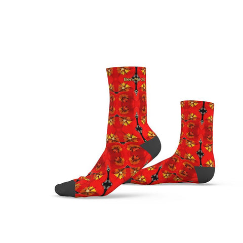 'Dua Tulipa' Premium Unisex Socks