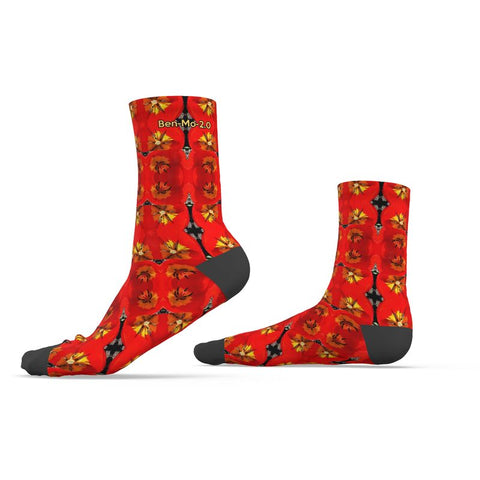 'Dua Tulipa' Premium Unisex Socks