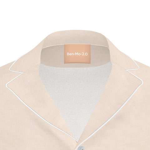 'The Tom' Two Tone Men's Luxury Pajama Shirt