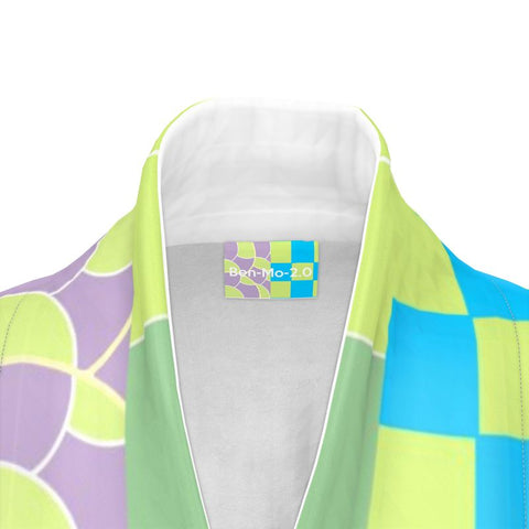 ‘Irish Tee Checkerboard' Kimono