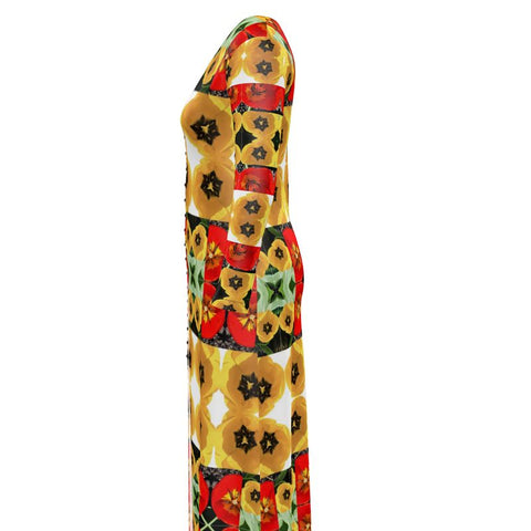 'Dua Tulipa Cassandra' Maxi Cardigan