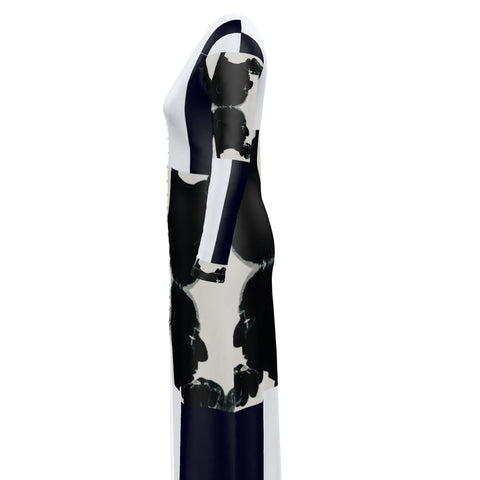 'The Ben' Ink-Blot Ladies Maxi Cardigan