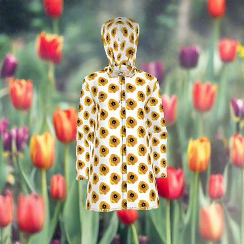 Sunrise 360 ‘Una Tulipa' Hooded Rain Mac