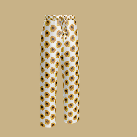 'Dua Tulipa' Women's Luxury Pajama Trousers