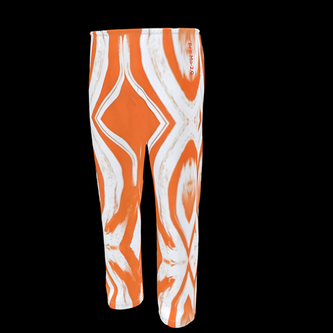 'Orange Swirl’ Unisex Wide Leg Lounge Pants