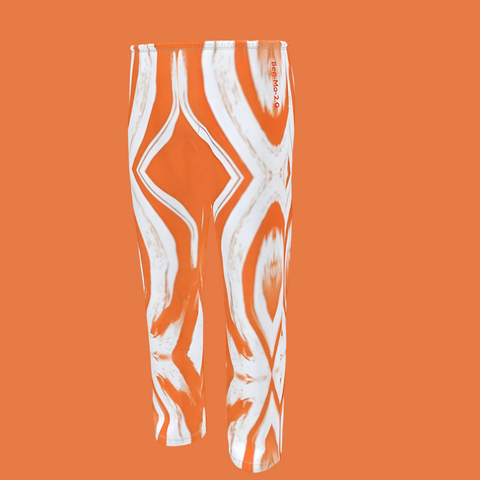 'Orange Swirl’ Unisex Wide Leg Lounge Pants