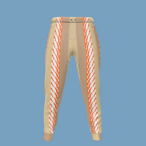 'Orange Swirl' Men's Joggers